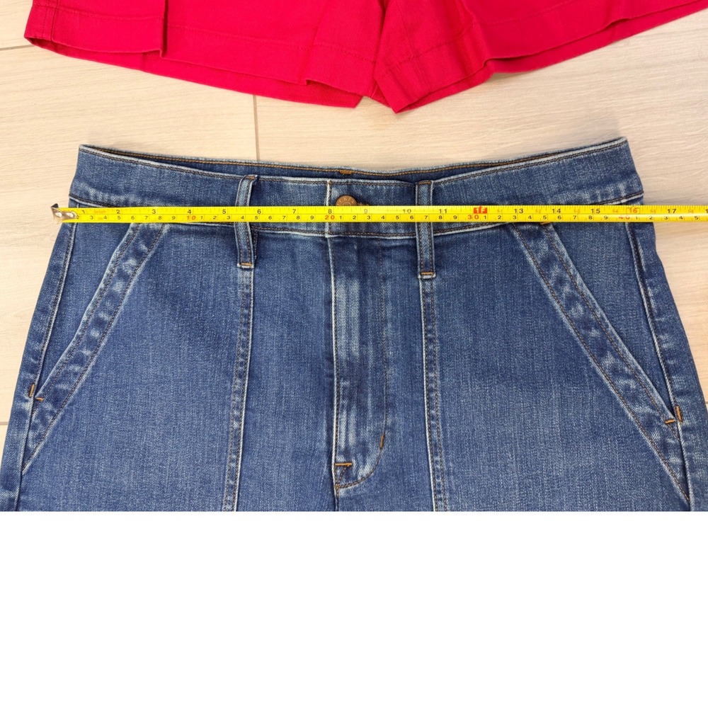 J Crew Shorts Bundle Womens Sz 10 Pink Chino Denim Patch Pocket Summer NWT - Picture 5 of 9